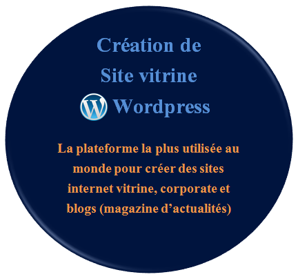 Agence de création de site vitrine corporate et blog WordPress responsive web design